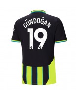 Manchester City Ilkay Gundogan #19 Vieraspaita 2024-25 Lyhythihainen